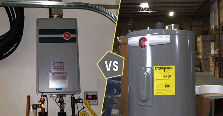 tank water heater vs tankless